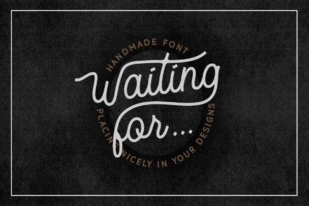 Waiting for font